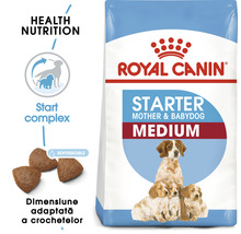 Hrană uscată pentru câini Royal Canin Medium Starter pentru femele gestante și căţei 4 kg-thumb-1