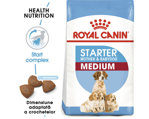 Hrană pentru câini Royal Canin Starter Medium pentru mamă și pui