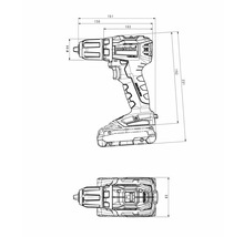 Mașină de găurit & înșurubat fără acumulator Metabo BS 18 L BL 18V max. 60Nm-thumb-3 Mașină de găurit & înșurubat fără acumulator Metabo BS 18 L BL 18V max. 60Nm-thumb-3