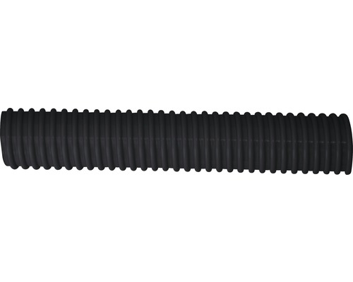 Furtun flexibil negru de protecție a cablurilor