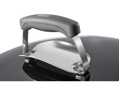 Mâner capac Weber din oțel inoxidabil cu protecție termică