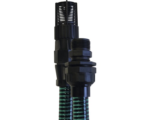 Supapă de reținere și furtun de aspirare pentru pompe de grădină