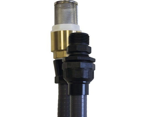 Supapă de reținere și furtun de aspirație pentru pompe