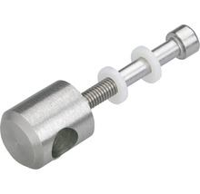 Element de fixare metalic cu filet și șaibe din plastic
