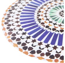 Blat de masă decorativ cu model geometric