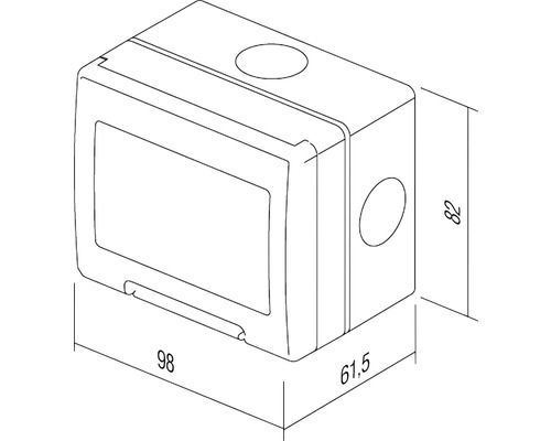 Carcasă tablou electric cu dimensiuni
