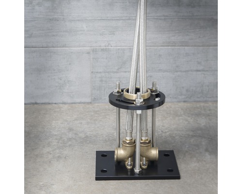 Racord armătură pentru instalații sanitare cu furtunuri flexibile