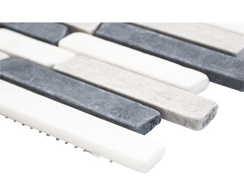 Placă de mozaic din piatră naturală, formă rectangulară