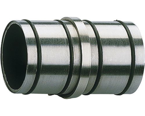 Conector metalic pentru țevi cu inele de etanșare