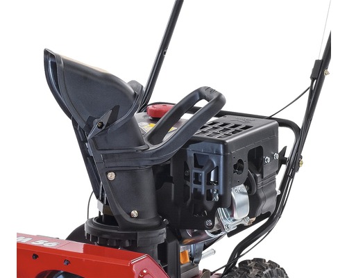 Vizualizare detaliată a ejecției unei freze de zăpadă