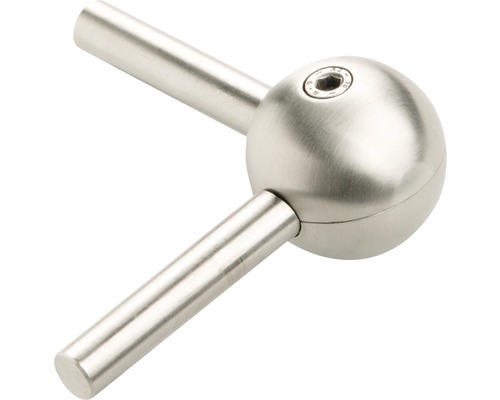 Conector de colț metalic cu articulație sferică