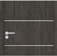 Foaie de ușă Classen stejar grigio Discovery 4 MDF 203,5x64,4 cm dreapta 3 balamale-thumb-1