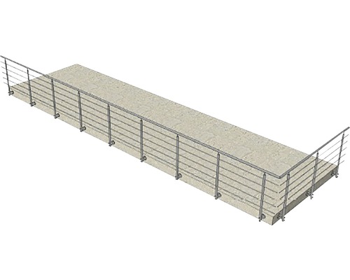Pod cu balustradă din bare orizontale