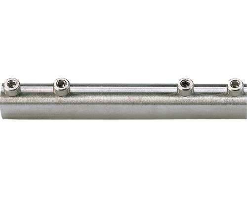 Țeavă metalică cu patru șuruburi de fixare