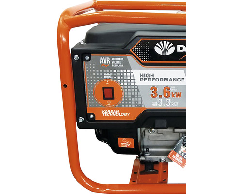 Imagine detaliată a unui generator de curent cu regulator automat de tensiune și tehnologie coreeană