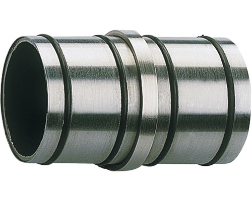 Conector metalic pentru țevi cu inele de etanșare