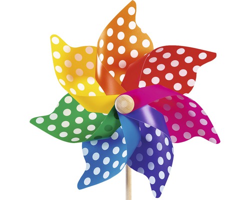 Morișcă de vânt cu buline