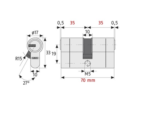 Imagine cu dimensiunile cilindrului