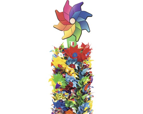 Set de mori de vânt multicolore