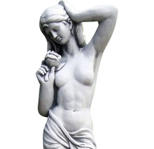 Statuie grădină 24,2x23,3x83 cm, gri-thumb-1