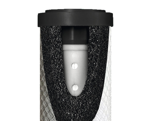 Cartuș filtru de apă în secțiune transversală