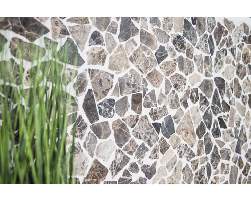 Mozaic de faianță cu aspect de piatră naturală