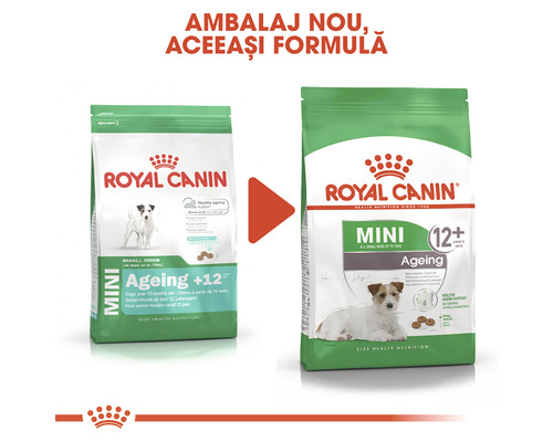 Royal Canin Mini Ageing 12 Plus hrană pentru câini, ambalaj nou