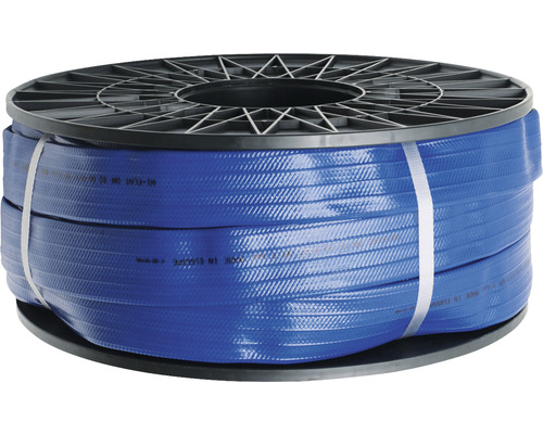 Furtun de presiune albastru pe tambur