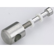 Element de fixare metalic cu filet și șaibe din plastic