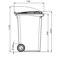 Europubelă 240 l galben-thumb-3