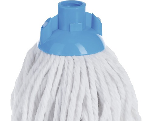 Mop cu capăt albastru