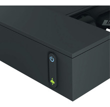 Prelungitor electric Legrand RevOlution 8 (4 + 4) prize 2m 3680W, negru, cu întrerupător, protecție la supratensiune, pentru TV