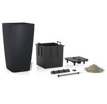 Ghiveci de flori cu sistem de irigare și accesorii