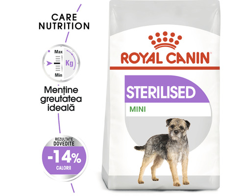 Pachet hrană uscată pentru câini Royal Canin Sterilised Mini