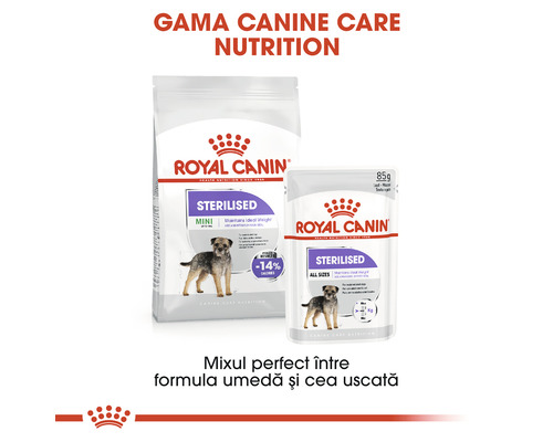 Royal Canin Sterilised hrană pentru câini de talie mică și medie