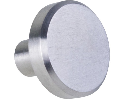 Buton rotund metalic pentru mobilă