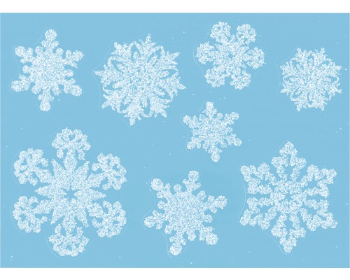 Ilustrație cu fulgi de zăpadă diferiți