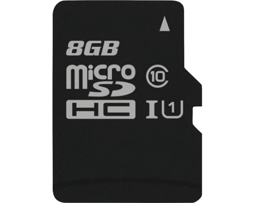 Card Micro SD cu 8 GB spațiu de stocare