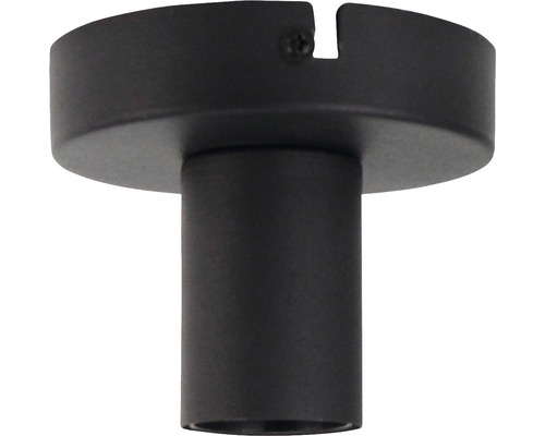 Baldachin negru pentru montaj pe tavan