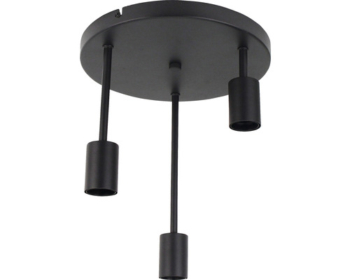 Lumină de plafon cu trei socluri