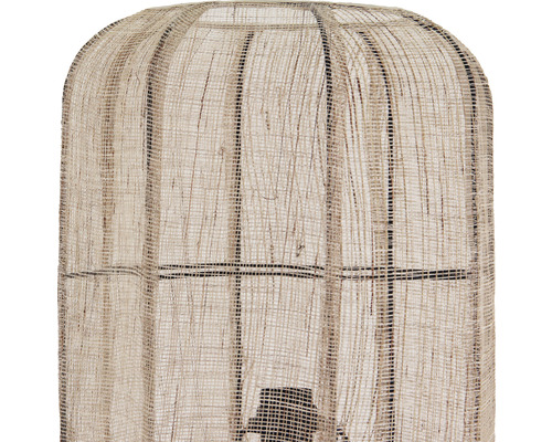 Abajur din țesătură naturală