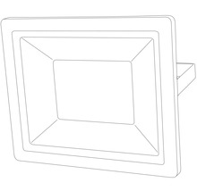 Reflector LED pătrat pentru iluminat exterior