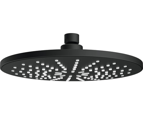 Cap de duș negru pentru montaj pe tavan