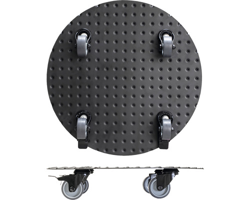 Cărucior de atelier cu role