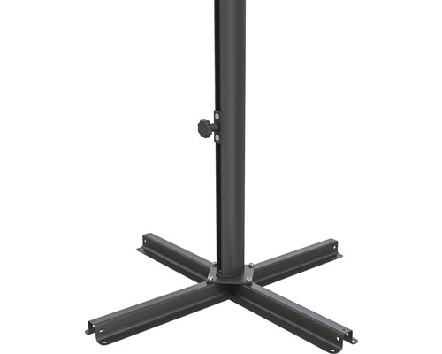 Suport pentru umbrelă de soare cu bază în cruce cu patru picioare pentru umbrele de soare