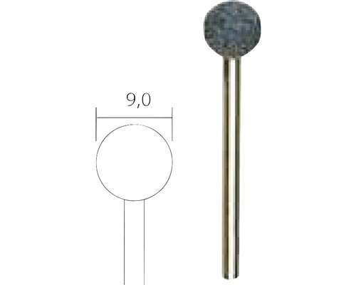 Corp abraziv cu formă sferică și diametru de 9 milimetri