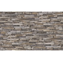 Tapetă zid de piatră cu pietre orizontale