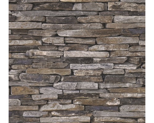 Tapetă cu model de zidărie din piatră