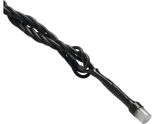 Prim-plan cu un șir de lumini cu LED