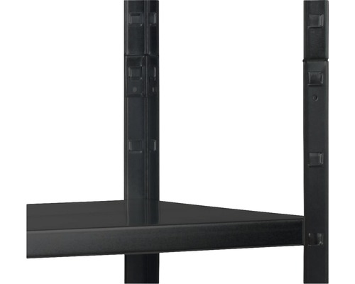 Detalii raft metalic